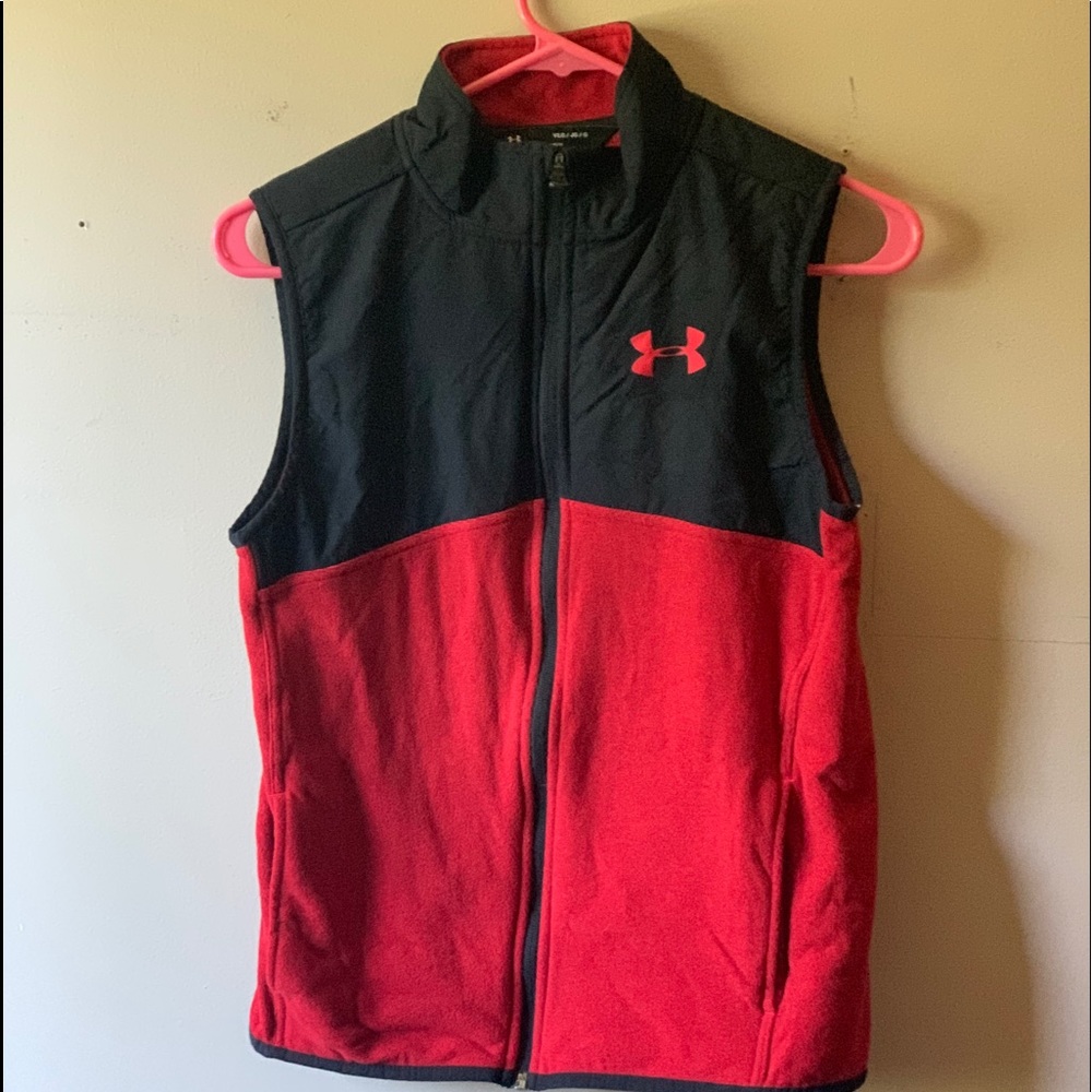 Under Armour zip up fleece vest